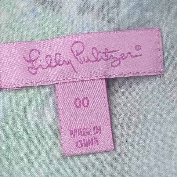 Lilly Pulitzer Janice Shift Spa Blue Lets Cha Cha Dress - Picture 3 of 7